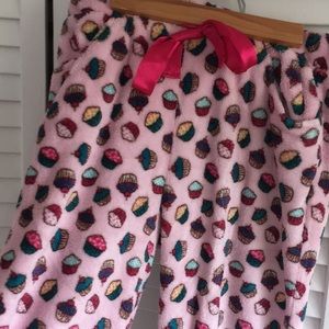 Cupcake pajama pants
